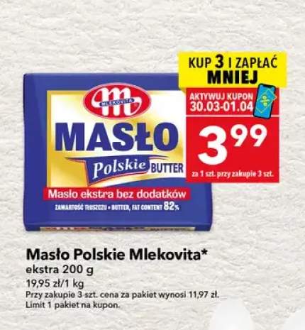 Masło polskie ekstra