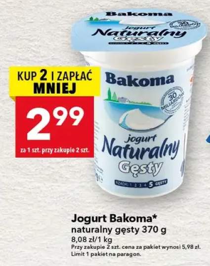 Jogurt naturalny gęsty