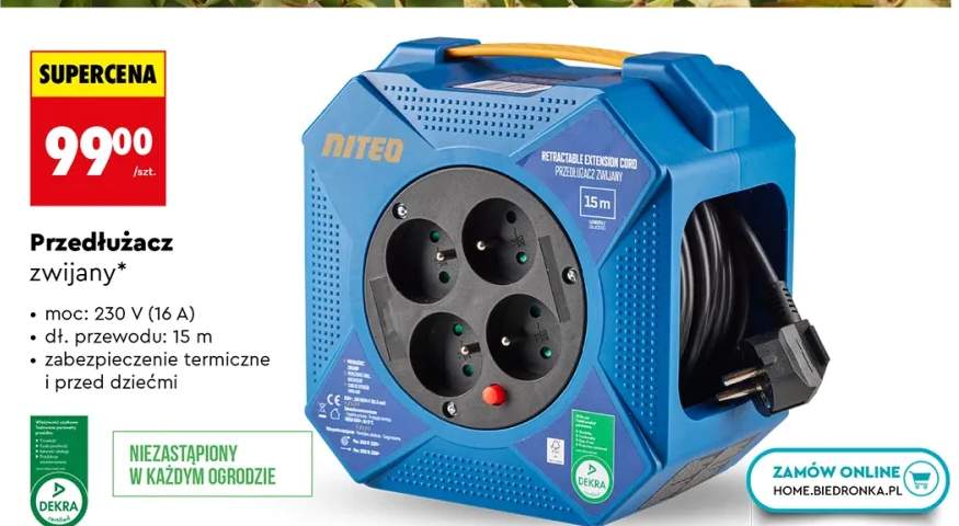 Przedłużacz zwijany