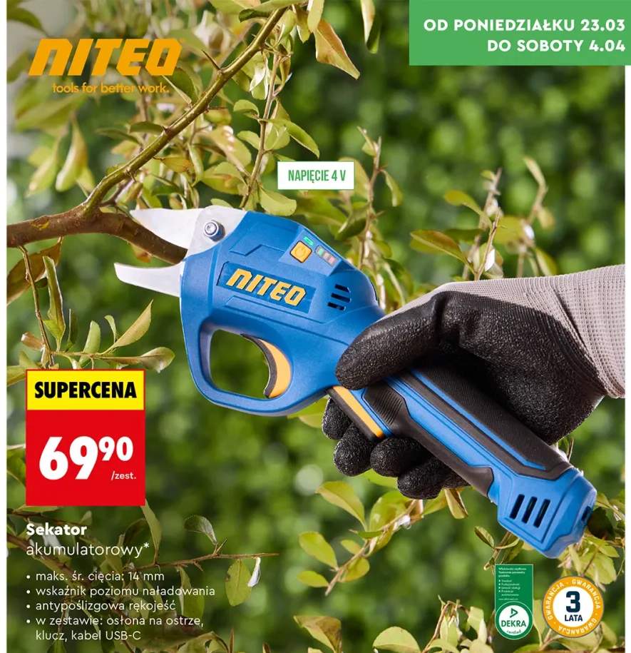 Sekator akumulatorowy