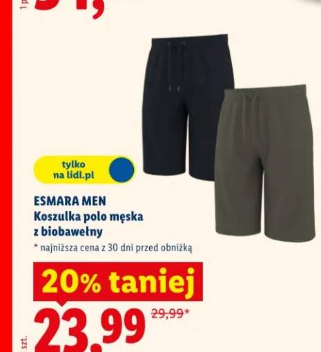 Koszulka polo męska z biobawełny