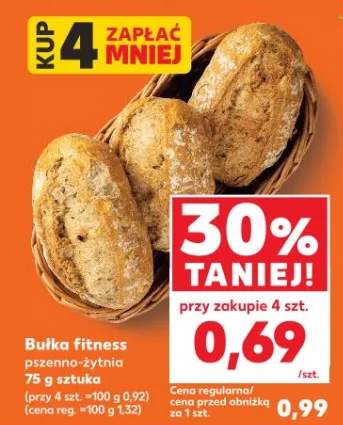 Bułka fitness pszennno-żytnia
