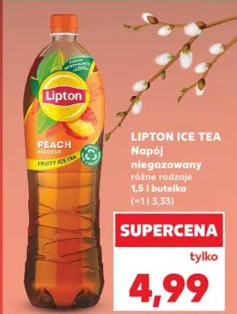 Napój niegazowany Lipton Ice Tea różne rodzaje