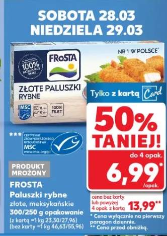 Paluszki rybne złote meksykańskie