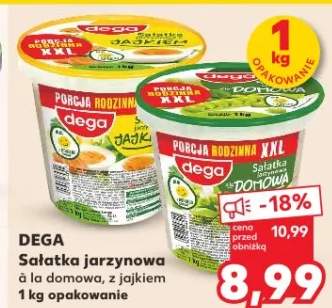 Sałatka jarzynowa a la domowa, z jajkiem