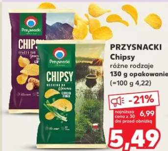 Chipsy różne rodzaje
