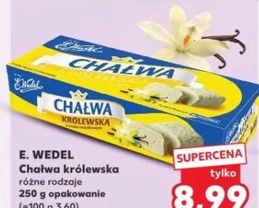 Chałwa królewska różne rodzaje