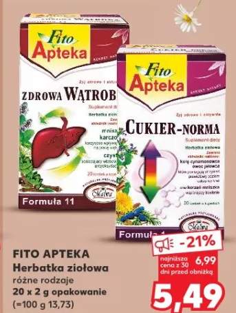 Herbatka ziołowa różne rodzaje