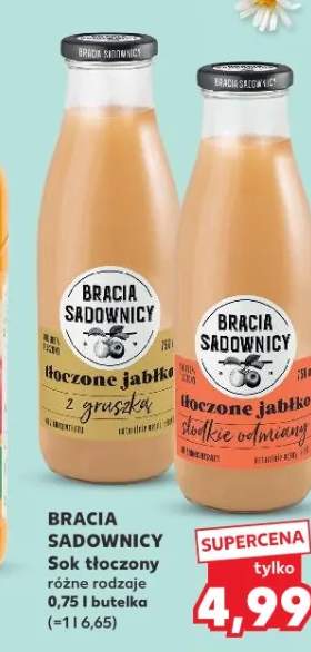 Sok tłoczony różne rodzaje