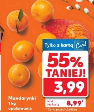 Mandarynki 1 kg opakowanie