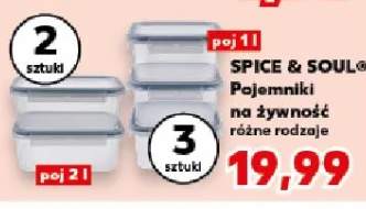 Pojemniki na żywność różne rodzaje