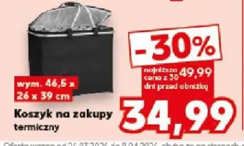 Koszyk na zakupy termiczny