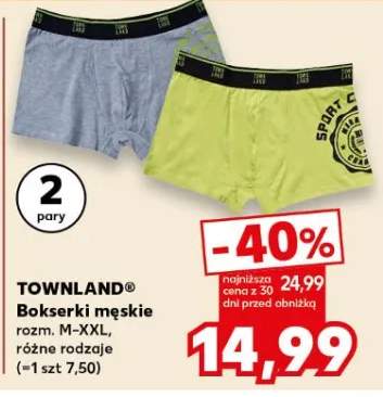 Bokserki męskie rozm. M-XXL, różne rodzaje (=1 zst 7,50)