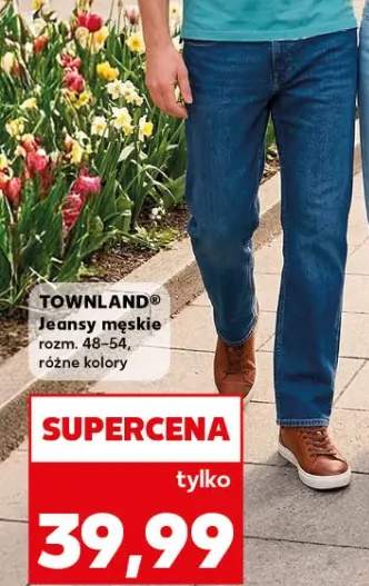 Jeansy męskie rozm. 48-54, różne kolory