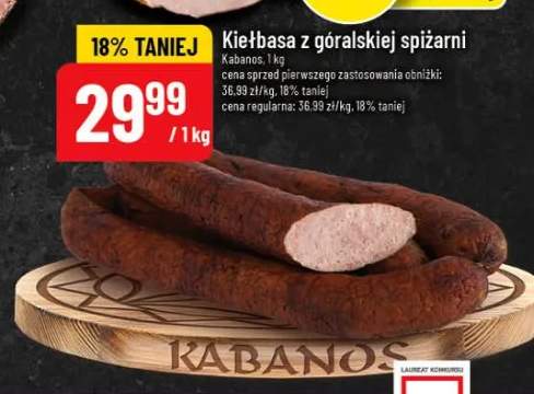 Kiełbasa z góralskiej spiżarni