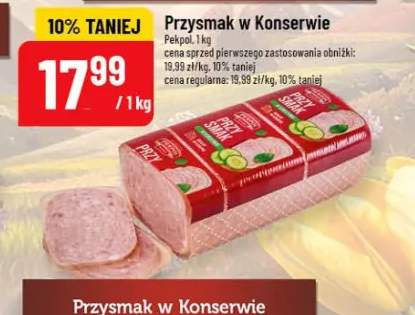 Przysmak w konserwie