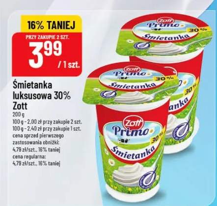 Śmietanka luksusowa 30%