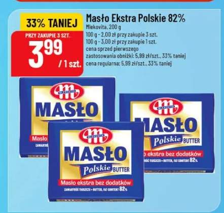 Masło Ekstra Polskie 82%