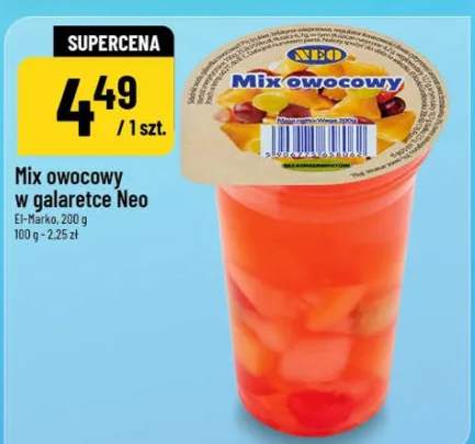 Mix owocowy w galaretce