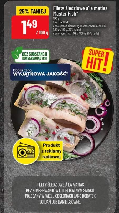 Filety śledziowe a la matias