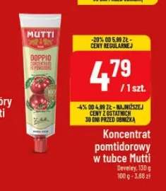 Koncentrat pomidorowy w tubce