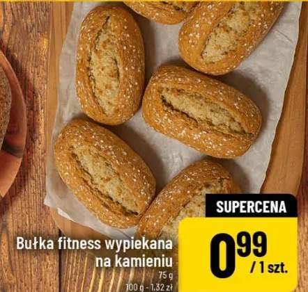 Bułka fitness wypiekana na kamieniu