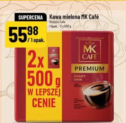 Kawa mielona Straussa Cafe