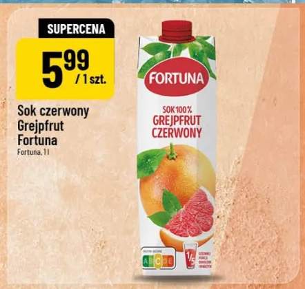 Sok czerwony Grejpfrut