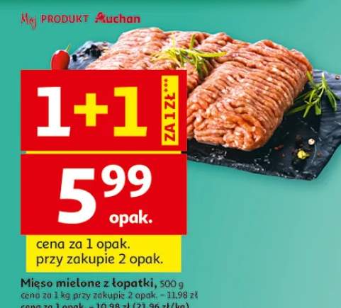 Mięso mielone z łopatki