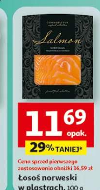 Łosoś norweski w plastrach