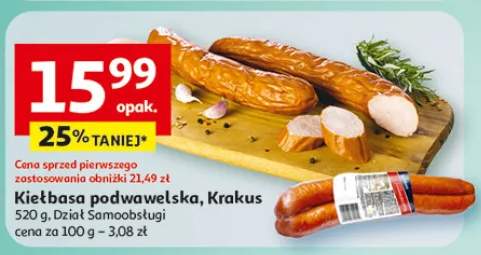 Kiełbasa podwawelska, Krakus, Dział Samoobsługi