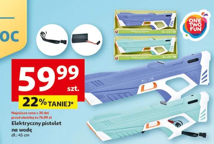 Elektryczny pistolet na wodę