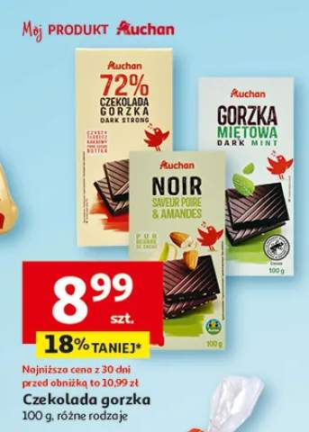 Czekolada gorzka różne rodzaje