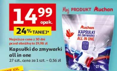 Kapsułki do zmywarki all in one, 27 szt.