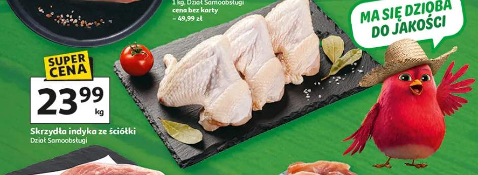 Skrzydła indyka ze ściółki