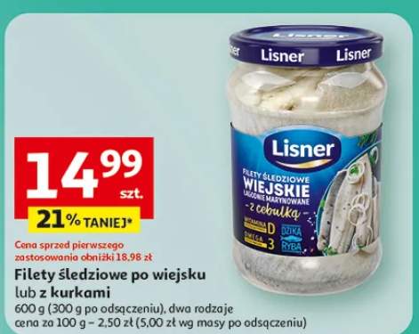 Filety śledziowe po wiejsku lub z kurkami