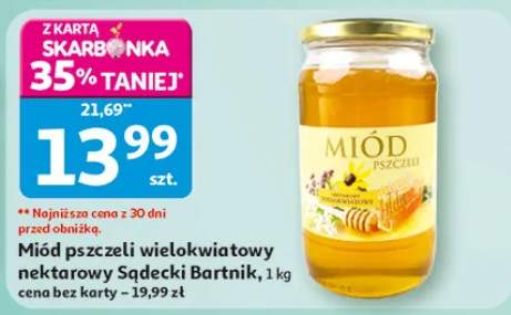 Miód pszczeli wielokwiatowy nektarowy Sądecki Bartnik