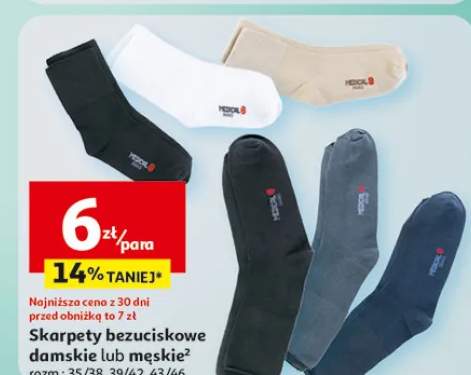 Skarpety bezuciskowe damskie lub męskie