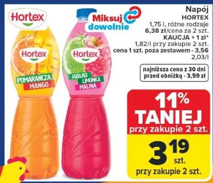 Napój pomarańcza mango