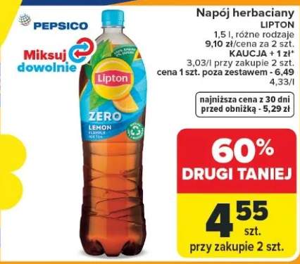 Napój herbaciany Zero lemon ice tea