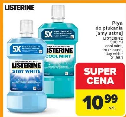 Płyn do płukania jamy ustnej cool mint