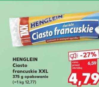 Ciasto francuskie XXL