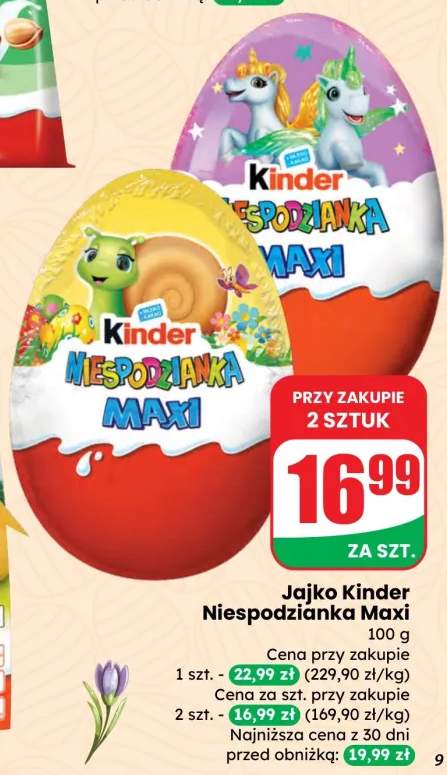 Jajko Kinder Niespodzianka Maxi