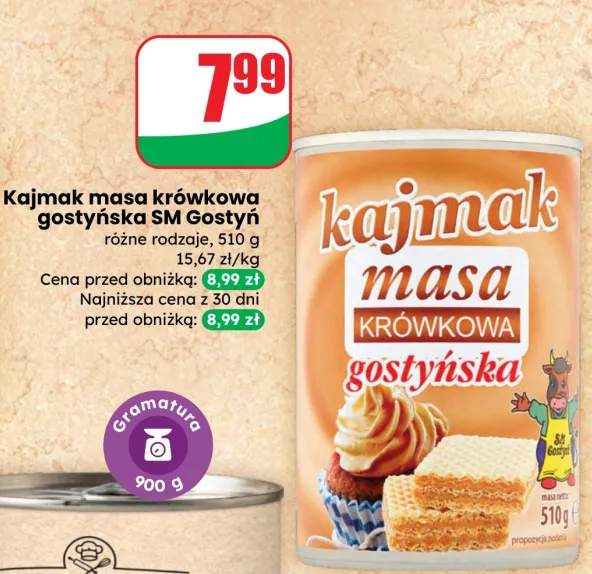 Masa krówkowa gostyńska