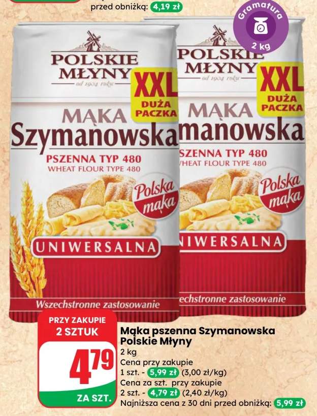 Mąka pszenna Szymanowska