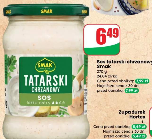 Sos tatarski chrzanowy