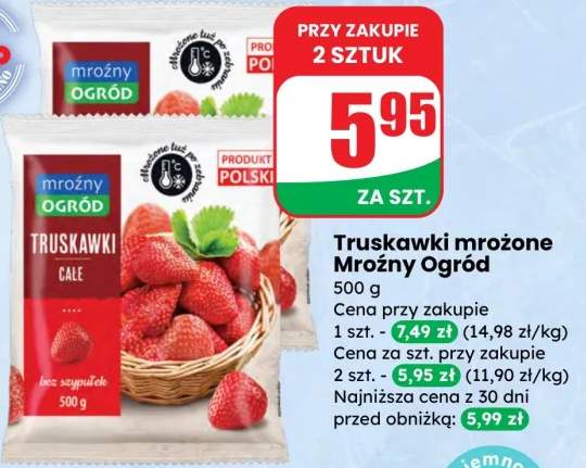 Truskawki mrożone
