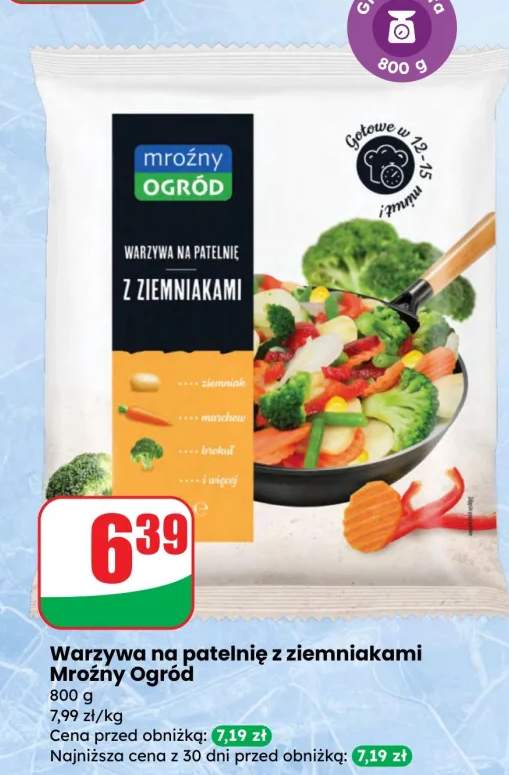 Warzywa na patelnię z ziemniakami