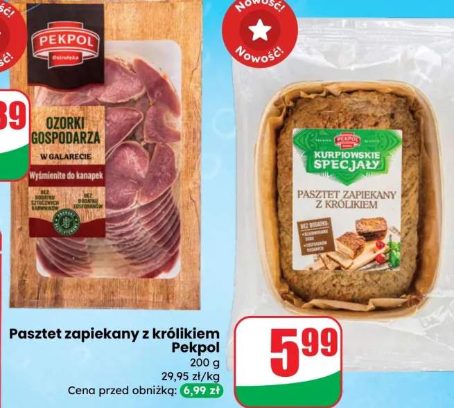 Pasztet zapiekany z królikiem