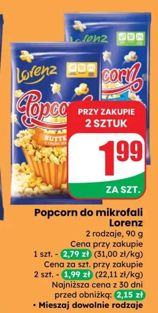 Popcorn do mikrofali różne rodzaje